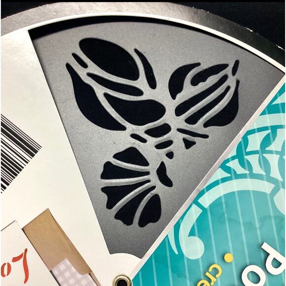 Jot Do It Yourself Stencil Wheel Dolphin, Shells, Boat, Palms - Picture 5 of 6